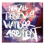 ‘Not All Those Who Wander Are Lost’ Wall Art, $156.28, Nordstrom