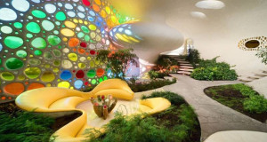 Inside The Nautilus House by Javier Senosiain