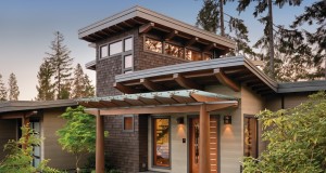 Summer living soars above  Cowichan Lake – Hawks Nest Custom Home Hawks Nest