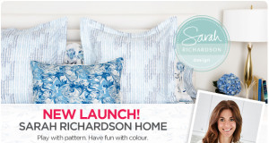 New Launch! Sarah Richardson Home on The Shopping Channel