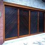 Custom-wood-stained-garage-doors