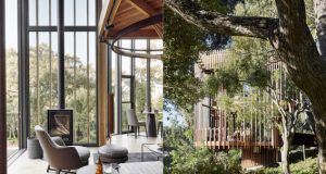 Sylvan Symphony – Modern Cedar-Clad Cabin