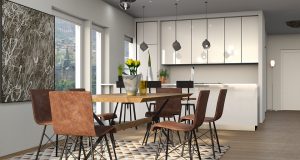 Fresh Design Solution for a Stylish and Functional Kitchen