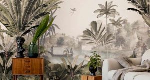 Botanical Wall Murals fit for a Castle Botanical Wall Murals