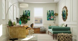 2021 Trend Report – flex spaces, 1980s style revival & home offices design trend Home office