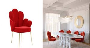 Trend Alert! Red Velvet red velevt furniture