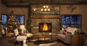 Burn After Cleaning christmas fireplace