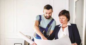 7 Steps to Save Money on a Remodel looking renovation plans