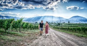 Vintners Celebrate A Decade in the Okanagan Dylan and Pénélope Roche