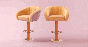 NEW: Vivien Swivel bar chair