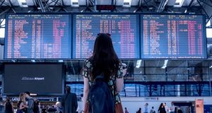 British Columbians doing more to protect themselves before planning spring travel Airport Woman Flight Boarding Traveling Tourist