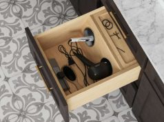 HARDWARE RESOURCES® Introduces Powered Vanity Drawer Powered Vanity Drawer