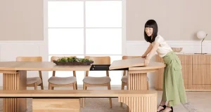 Marie Kondo Partners with Transformer Table to Showcase Space-Saving Furniture