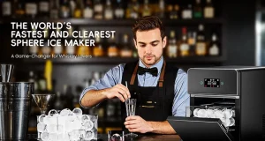ecozy Launches the World’s Fastest and Clearest Sphere Ice Maker – A Game-Changer for Whiskey Lovers