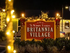 Britannia Village has been transformed into a Sea to Sky holiday wonderland