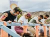 Get Ready to Stomp: Oliver Osoyoos Wine Country’s Grape Stomp Returns This September Contestants stomp grapes during the annual Grape Stomp competition at Oliver Osoyoos Wine Country's Festival of the Grape.