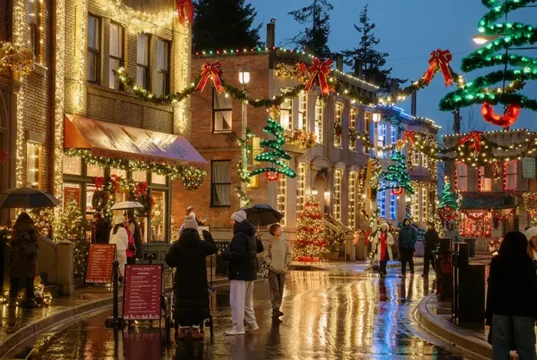 Merry & Bright Returns to Langley’s Martini Town